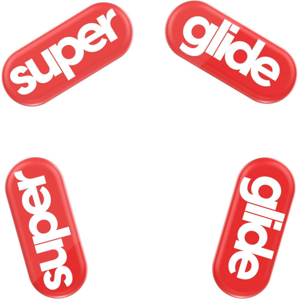 A large main feature product image of Pulsar Superglide 2 Mouse Skate for Logitech G304 / G305 - Red