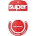 A product image of Pulsar Superglide 2 Mouse Skate for Logitech G Pro X Superlight - Red