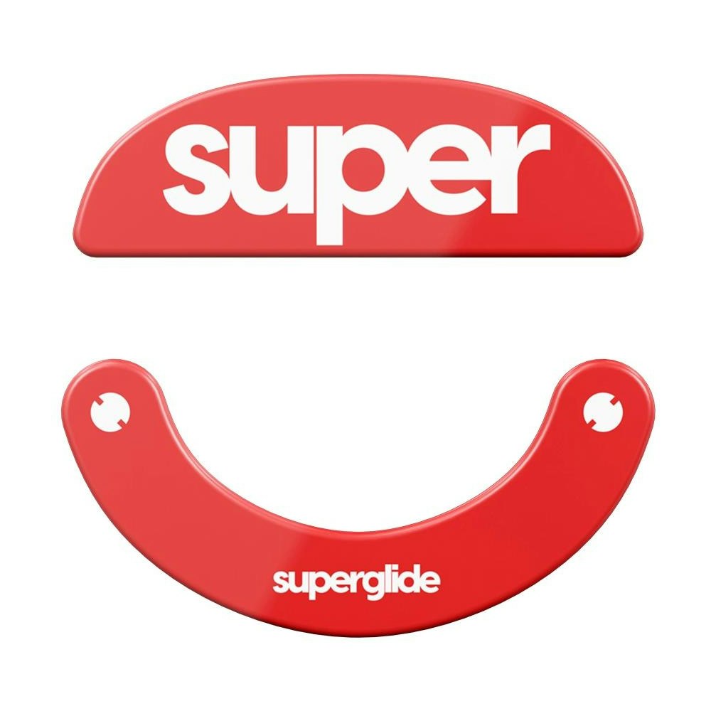 A large main feature product image of Pulsar Superglide 2 Mouse Skate for X2 / X2V2 Wireless - Red