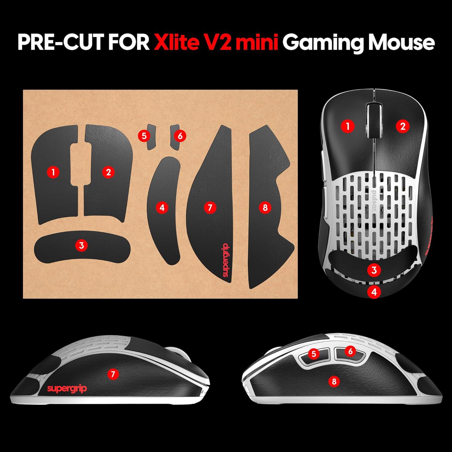 A large main feature product image of Pulsar Supergrip Grip Tape - Pulsar Xlite v2 Mini