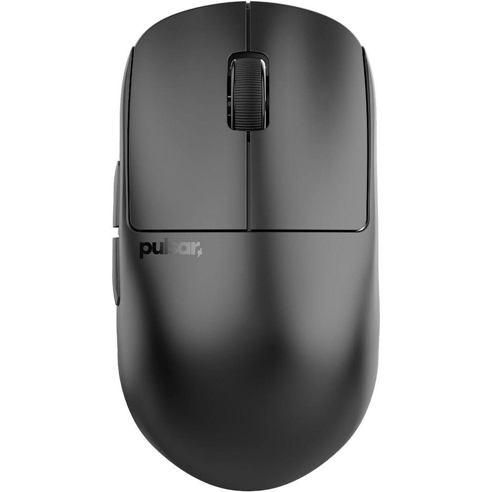 A large main feature product image of Pulsar X2H Mini Wireless Gaming Mouse - Black