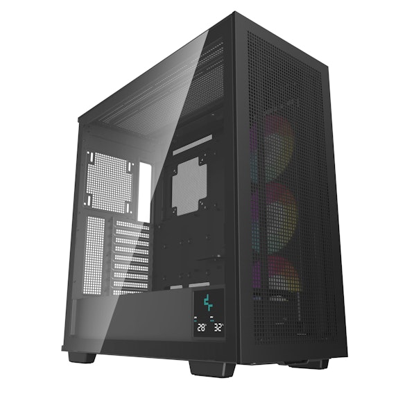 DeepCool Morpheus Mid Tower Case Black PLE Computers