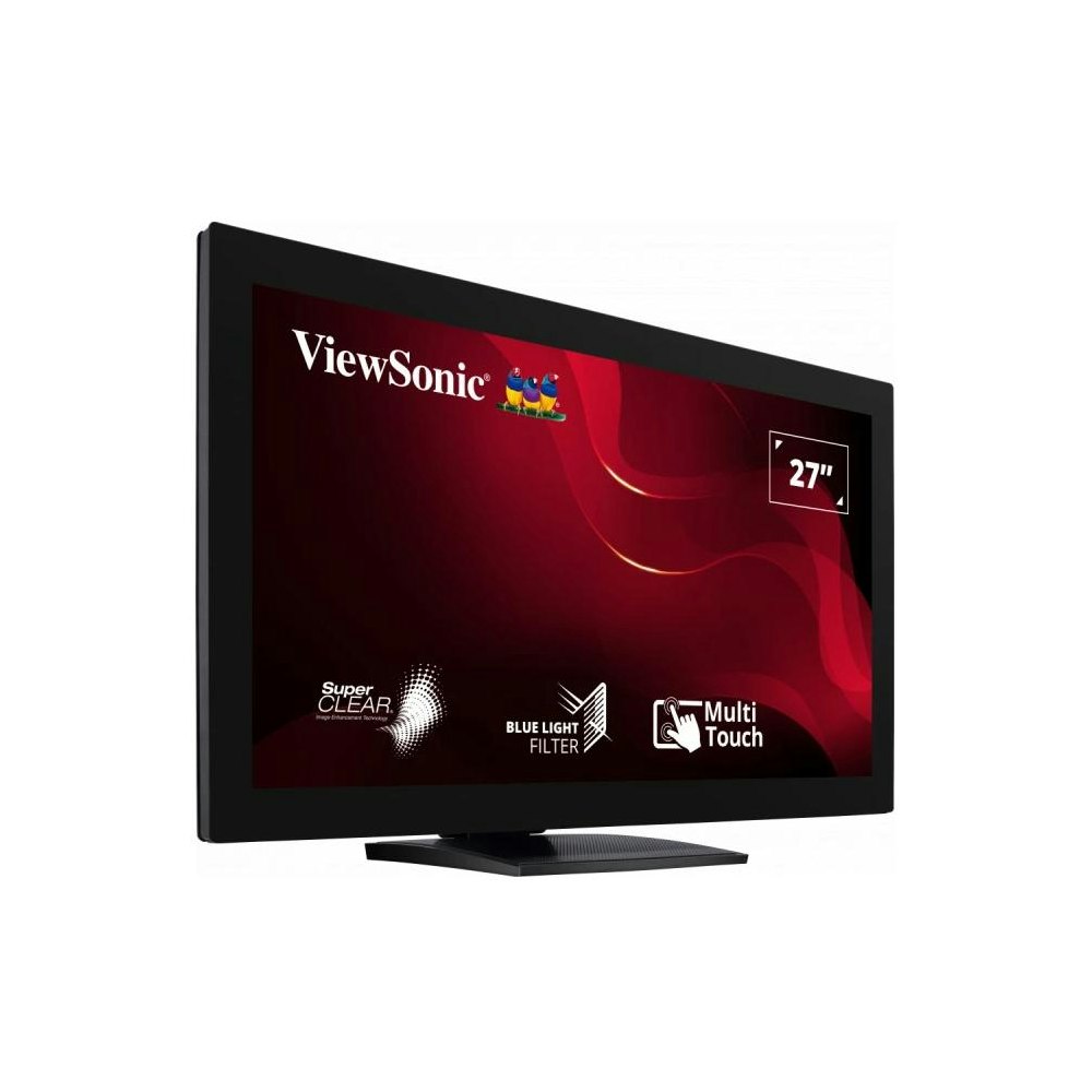 A large main feature product image of Viewsonic TD2760 27" FHD 60Hz VA Touch Monitor