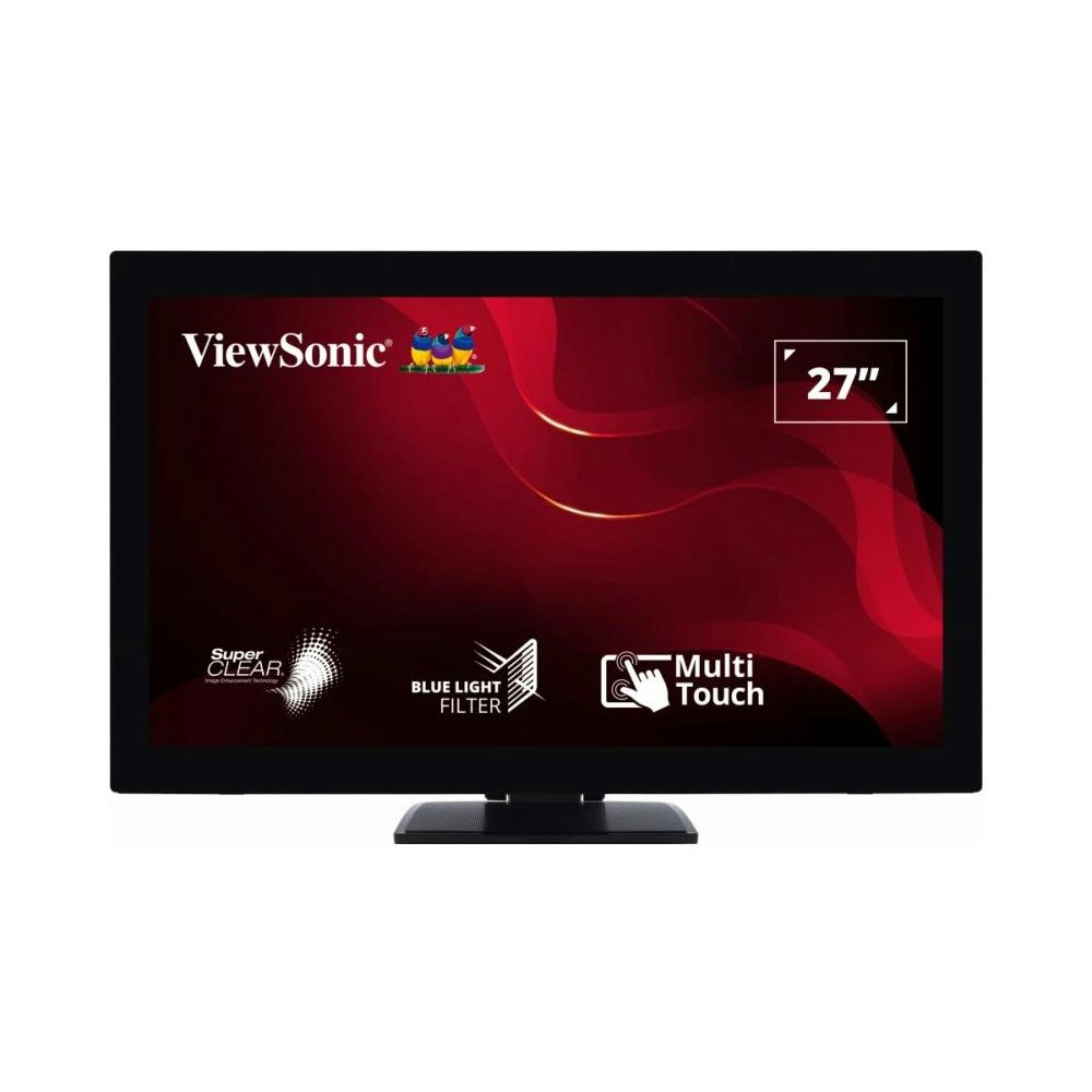 A large main feature product image of Viewsonic TD2760 27" FHD 60Hz VA Touch Monitor