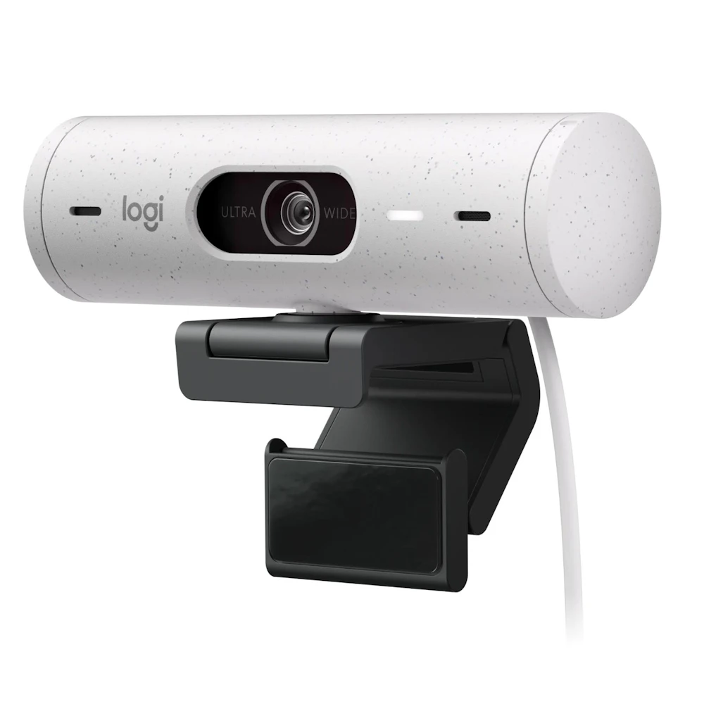 Logitech Brio 500 - 1080p60 Full HD Webcam (Off White)