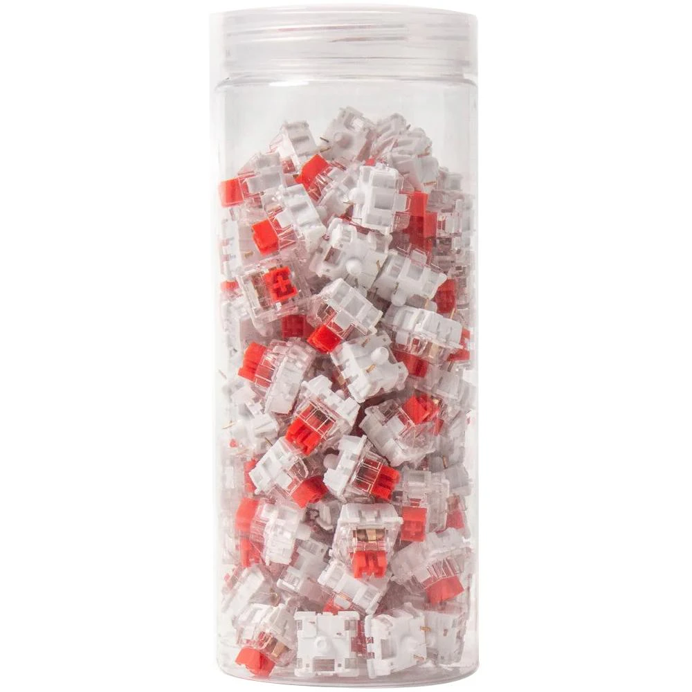 Keychron K Pro Red - 45g Linear Pre-Lubed Switch Set (110pcs)