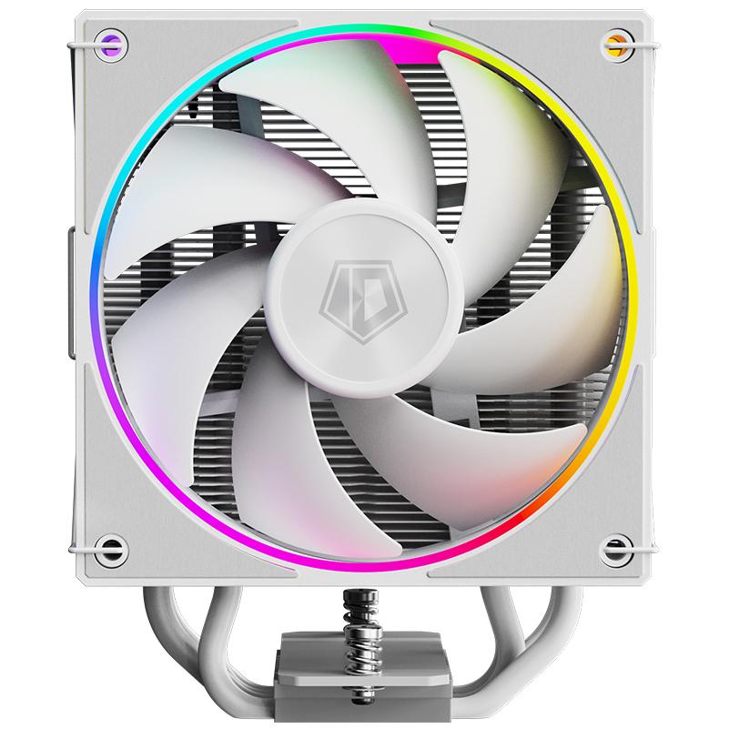 A large main feature product image of ID-COOLING FROZN A410 ARGB CPU Cooler (White)