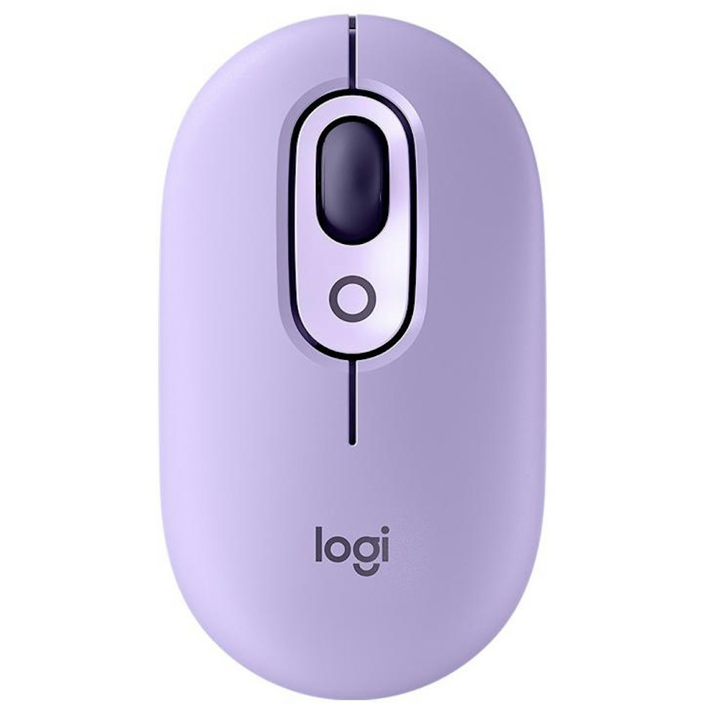 A large main feature product image of Logitech POP Wireless Mouse - Cosmos Lavender
