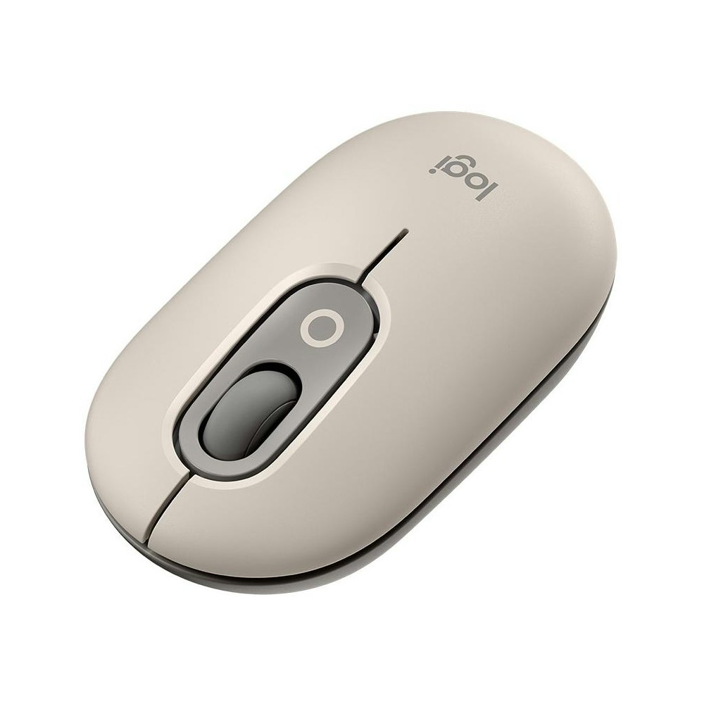 A large main feature product image of Logitech POP Wireless Mouse - Mist Sand
