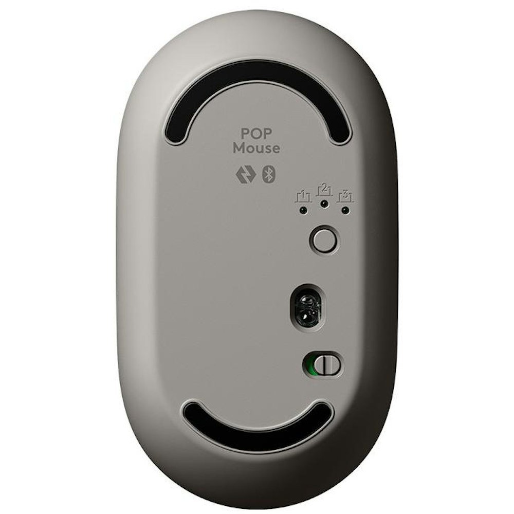 A large main feature product image of Logitech POP Wireless Mouse - Mist Sand