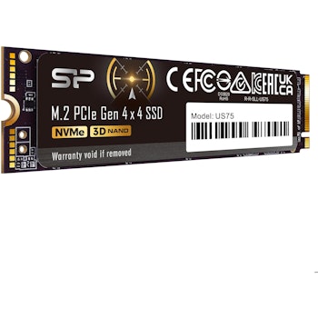 Product image of Silicon Power US75 PCIe 4.0 NVMe M.2 SSD - 1TB - Click for product page of Silicon Power US75 PCIe 4.0 NVMe M.2 SSD - 1TB