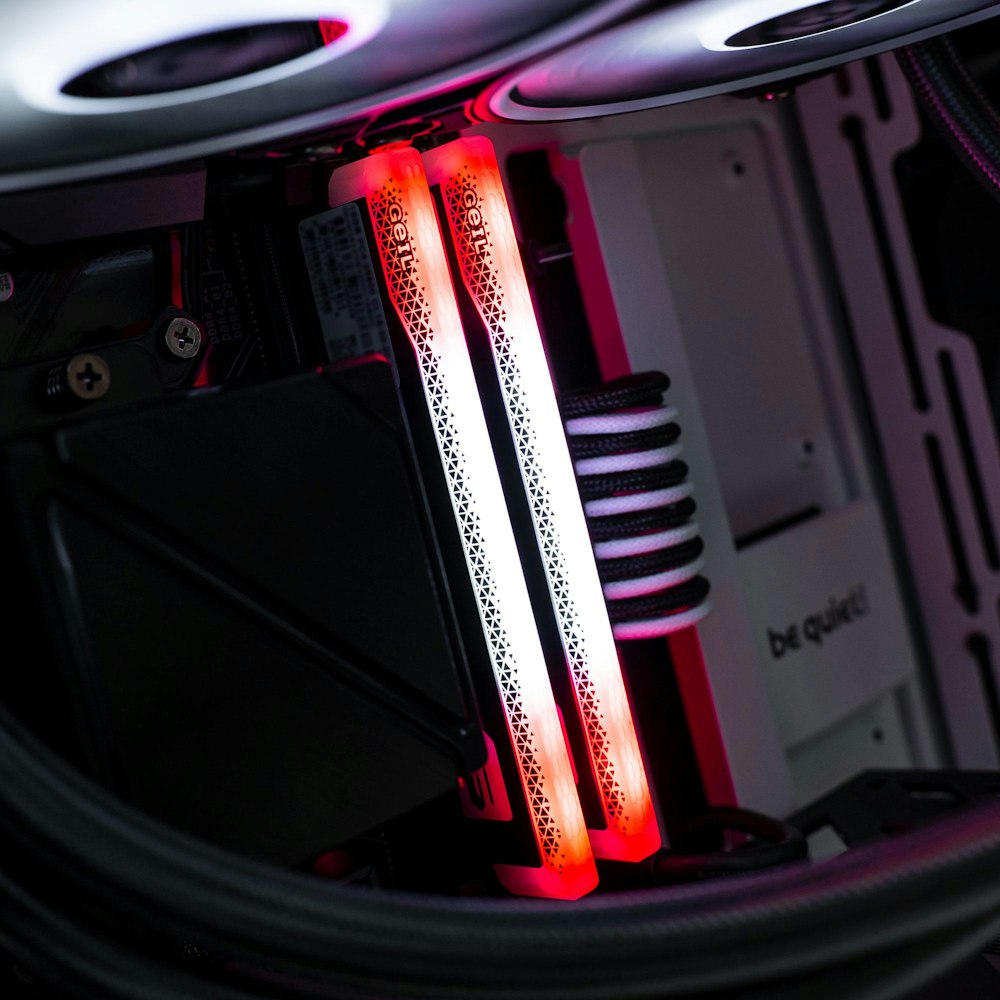 A large main feature product image of PLE Redline RTX 4070 Ti Prebuilt Ready To Go Gaming PC