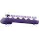 A small tile product image of Logitech POP Keys Wireless Mechanical Emoji Keyboard - Cosmos Lavender