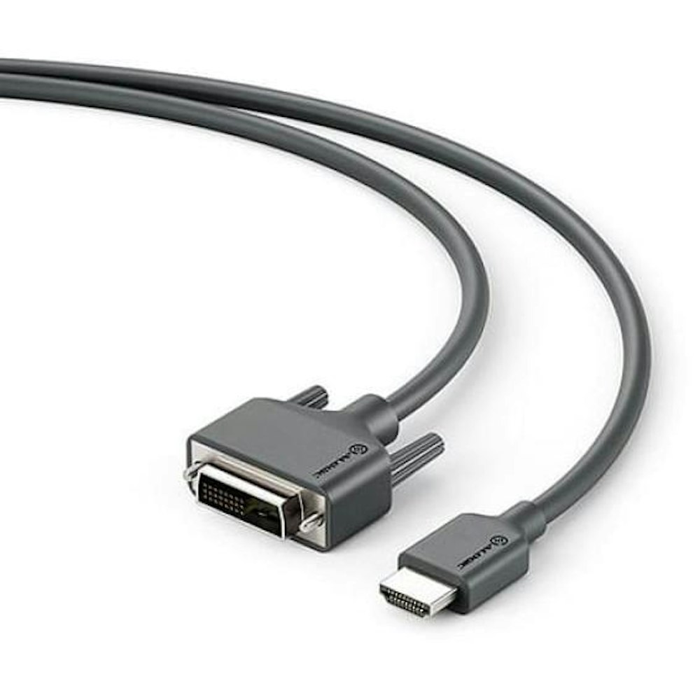 A large main feature product image of ALOGIC HDMI to DVI-D 2M Cable