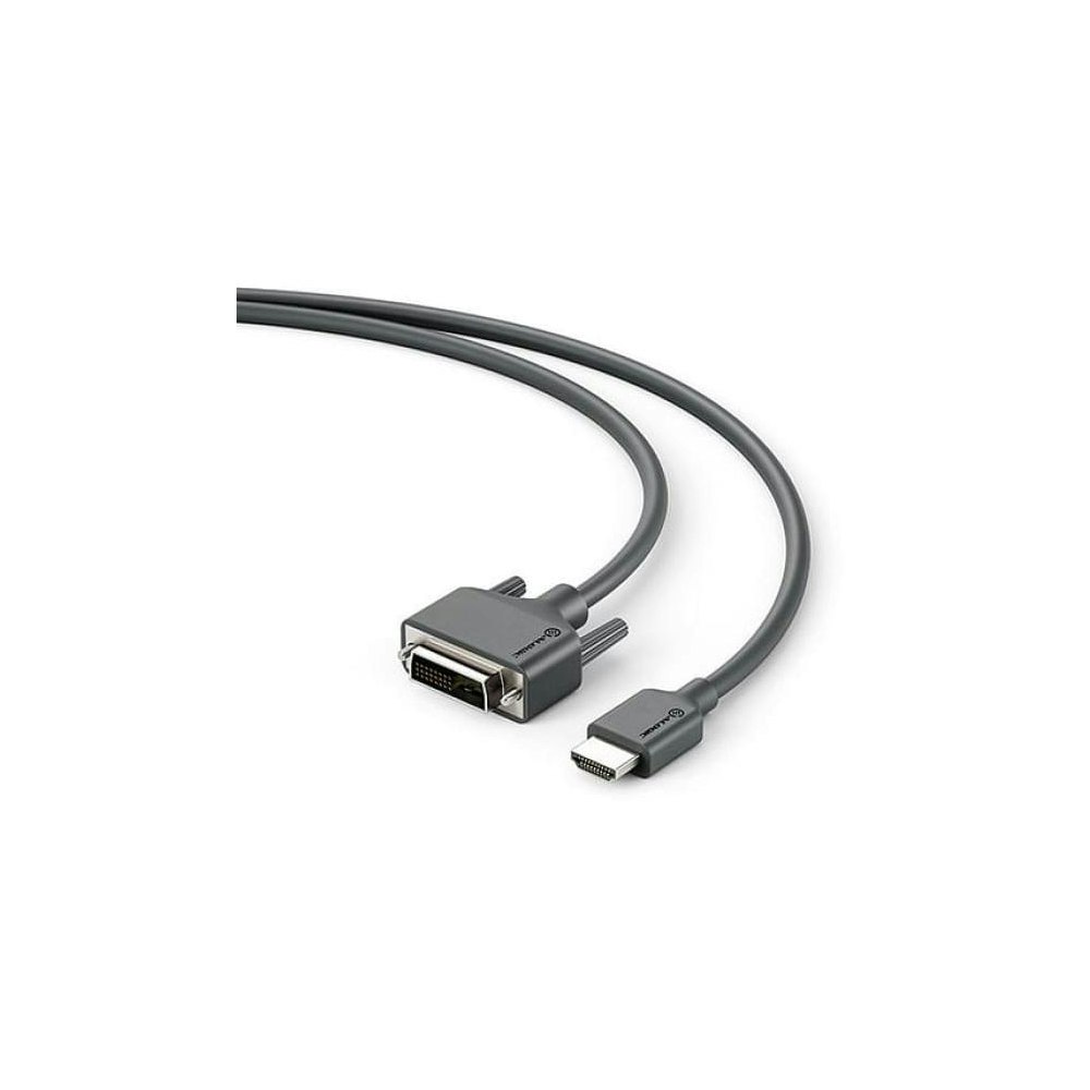 A large main feature product image of ALOGIC HDMI to DVI-D 2M Cable
