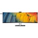 A product image of Philips 45B1U6900CH 45" Curved DQHD Ultrawide 75Hz VA Webcam Monitor