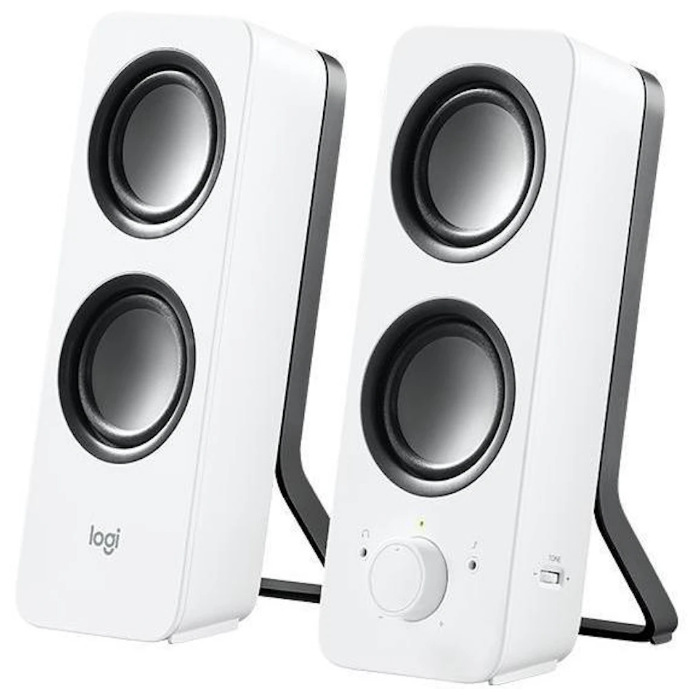 Logitech Z200 Stereo Speakers (White)