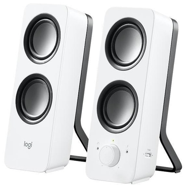 Logitech Z200 Multimedia Speakers Snow White PLE Computers