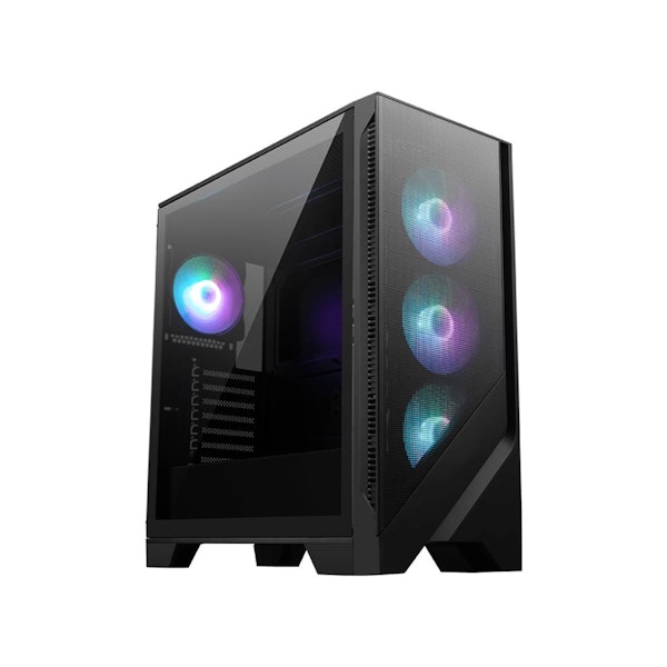 Msi Mag Forge 320r Airflow Mid Tower Case - Black 