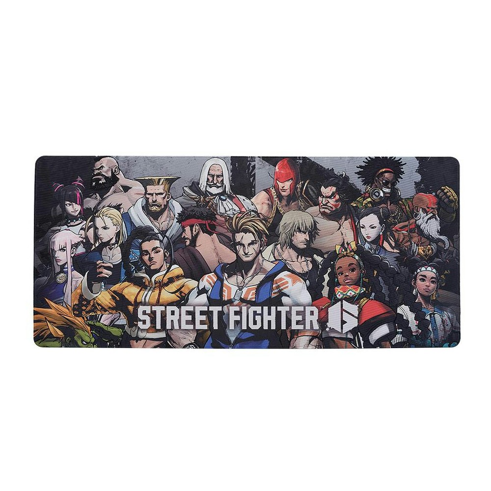 A large main feature product image of Cooler Master MP511 Gaming XL Mouse Pad Street Fighter 6 Special Edition