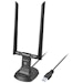 A product image of Simplecom NW811v2 AX1800 Dual Band WiFi 6 USB Adapter With 2x 5dBi High Gain Antennas