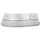 A small tile product image of Logitech Wave Keys Wireless Ergonomic Keyboard - Off White