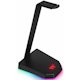 A small tile product image of Thermaltake E1 RGB Gaming Headset Stand w/ 2x USB 3.0