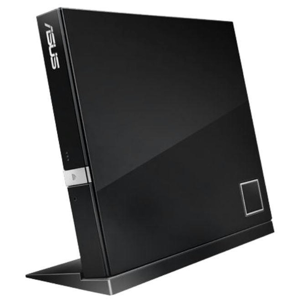 A large main feature product image of ASUS SBW-06D2X-U USB2.0 Slim External Blu-ray Writer