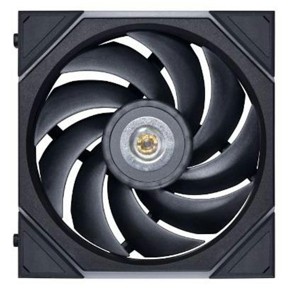 A large main feature product image of Lian Li UNI Fan TL 120 120mm Fan Triple Pack - Black (Controller Included)