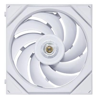 A large main feature product image of Lian Li UNI FAN TL120 - 120mm Modular LCP Fan 3-Pack w/ Controller (White)