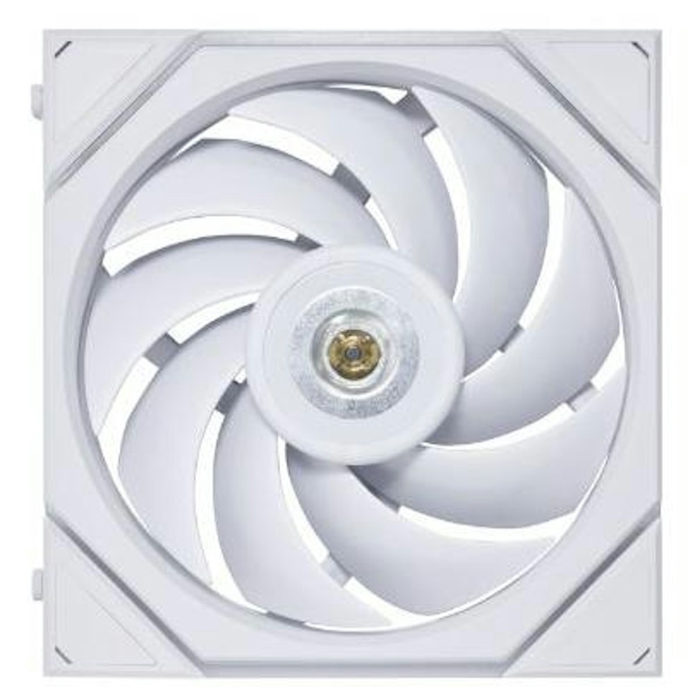 A large main feature product image of Lian Li UNI Fan TL 120 120mm Fan Triple Pack - White (Controller Included)