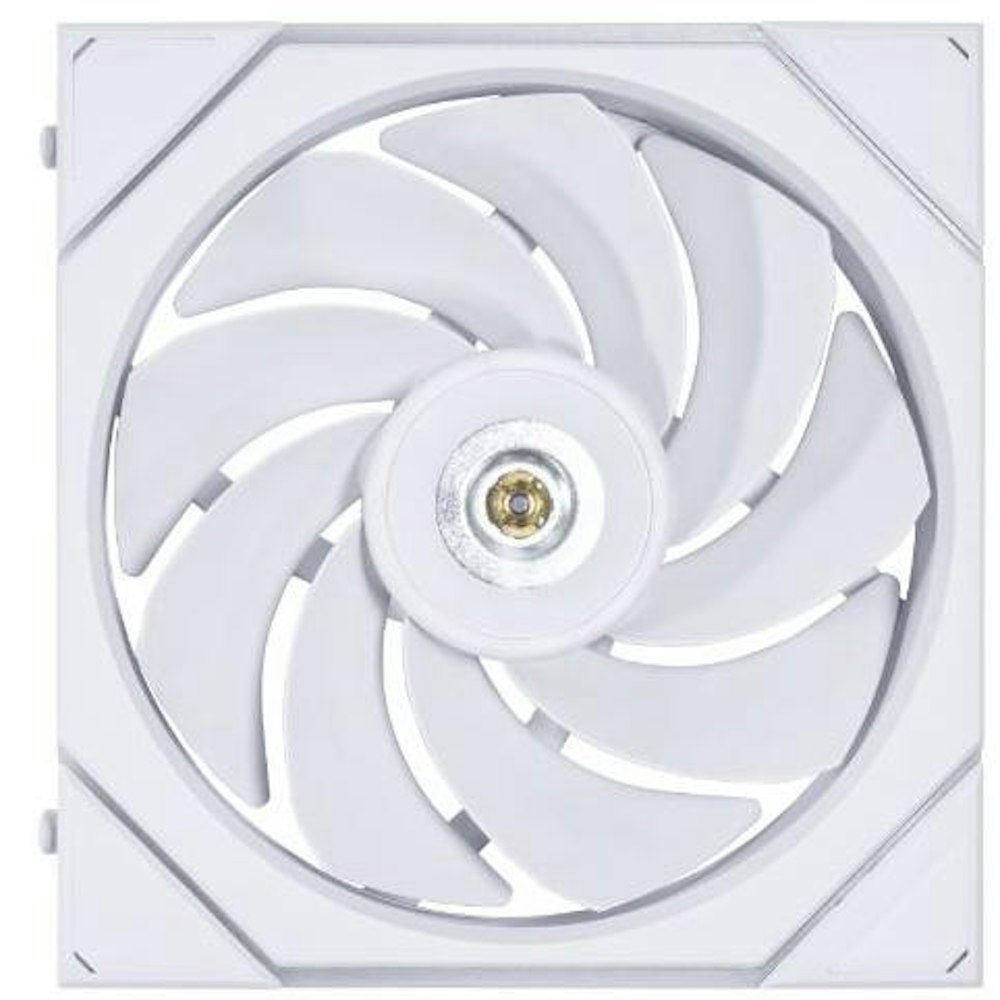 A large main feature product image of Lian Li UNI Fan TL 140 Reverse Blade 140mm Fan Single Pack - White