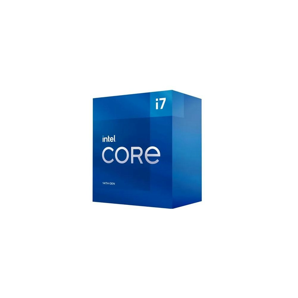A large main feature product image of Intel Core i7 14700 Raptor Lake 20 Core 28 Thread Up To 5.4GHz - Retail Box