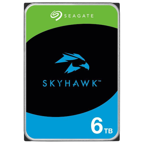 Seagate SkyHawk 3.5" Surveillance HDD incl RV Sensor - 6TB 256MB