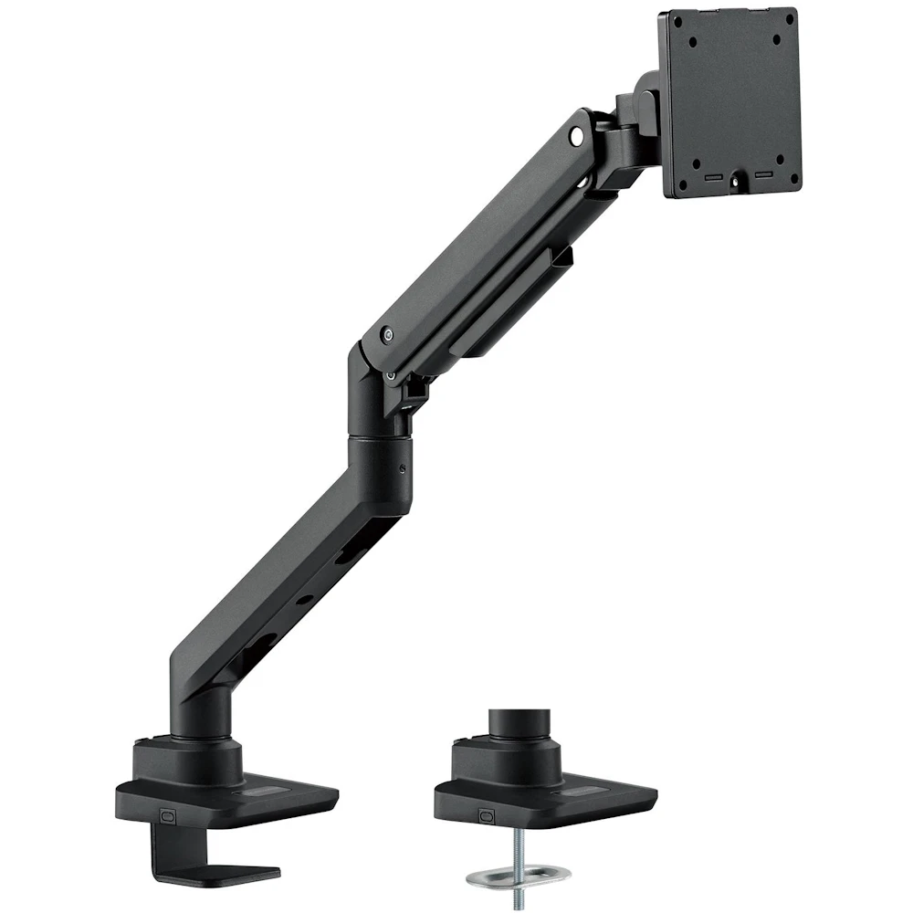 SilverStone ARM14 Single Monitor Arm - Black