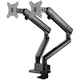 A small tile product image of SilverStone ARM25 Dual Monitor Arm - Black