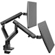 A small tile product image of SilverStone ARM25 Dual Monitor Arm - Black