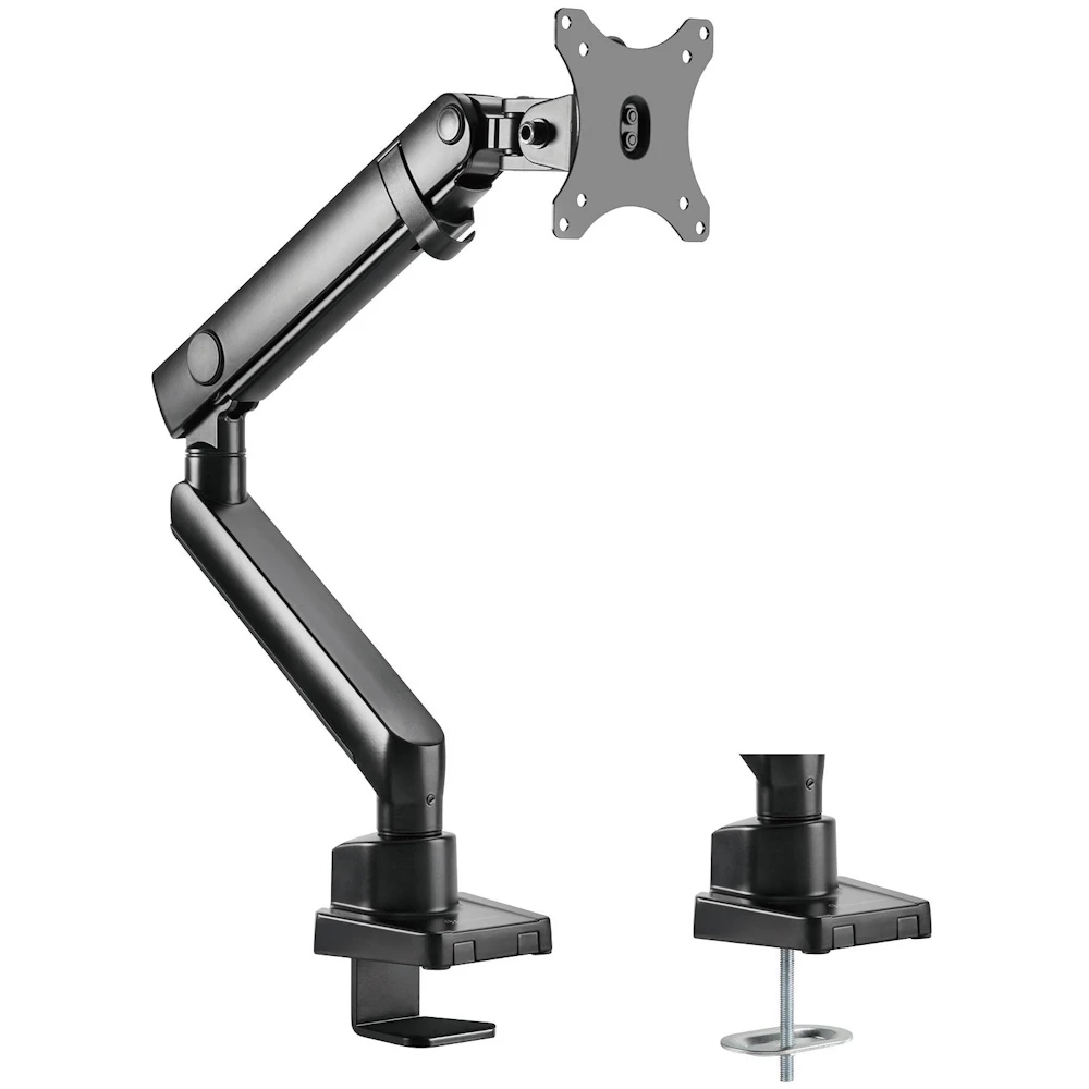 SilverStone ARM13 Gas Spring Swing Desk Monitor Mount