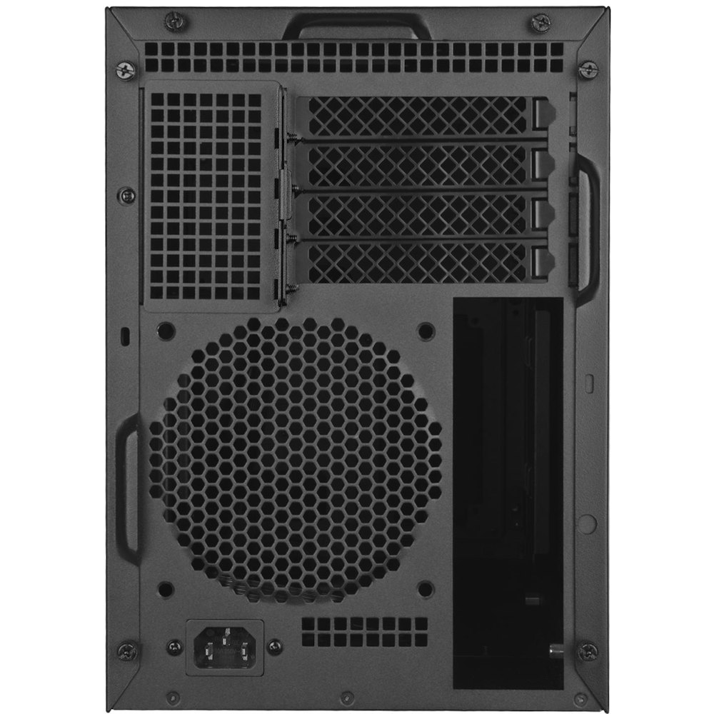 A large main feature product image of SilverStone SUGO 17 mATX Case - Black