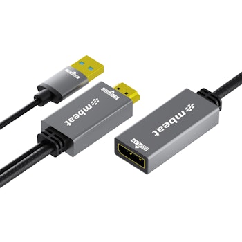 Product image of mbeat Tough Link HDMI to DisplayPort Adapter with USB Power - Click for product page of mbeat Tough Link HDMI to DisplayPort Adapter with USB Power