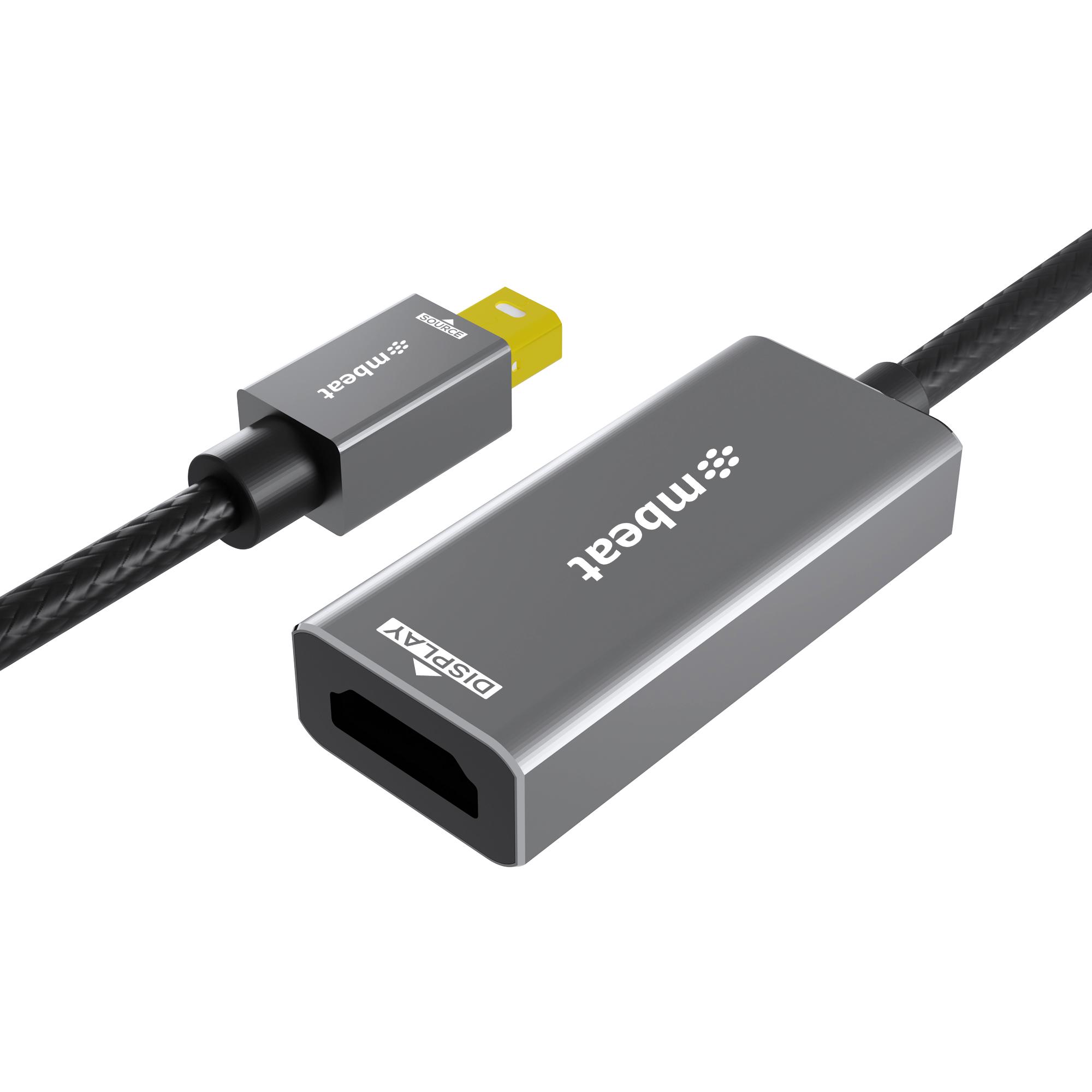 A large main feature product image of mbeat Tough Link Mini DisplayPort to HDMI Adapter