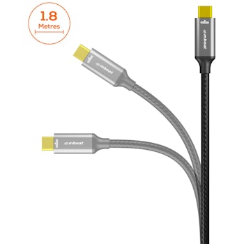 Product image of mbeat Tough Link 8K USB-C to HDMI Cable - 1.8m  - Click for product page of mbeat Tough Link 8K USB-C to HDMI Cable - 1.8m 