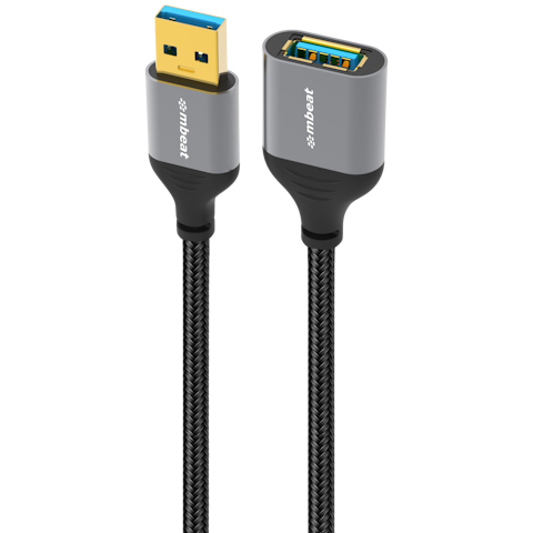 mbeat Tough Link USB 3.0 to USB 3.0 Extension Cable - 1.8m