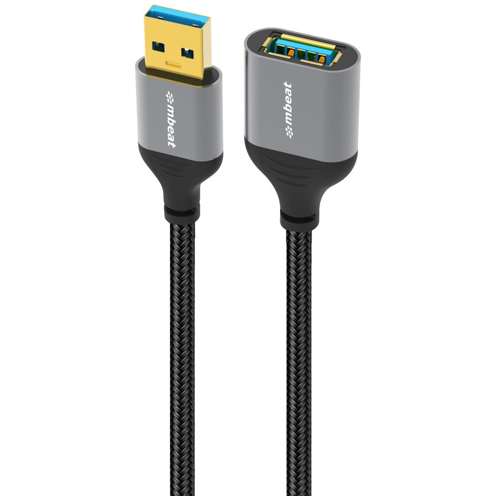 A large main feature product image of mbeat Tough Link USB 3.0 to USB 3.0 Extension Cable - 1.8m