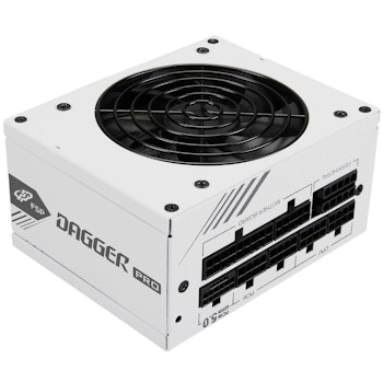 Product image of FSP Dagger PRO 850W Gold PCIe 5.0 SFX Modular PSU - White - Click for product page of FSP Dagger PRO 850W Gold PCIe 5.0 SFX Modular PSU - White