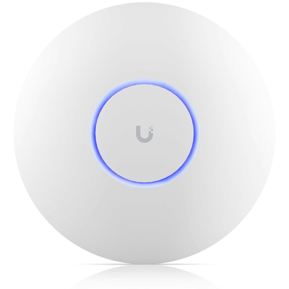 A large main feature product image of Ubiquiti UniFi WiFi 7 AP U7-Pro Access Point