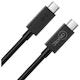 A small tile product image of Cruxtec USB4 USB-C Full-Feature Coaxial Cable ( 240W, 40Gpbs, 8K@60Hz ) - 1m