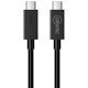 A small tile product image of Cruxtec USB4 USB Type-C Full-Feature Coaxial Cable (240W, 40Gpbs, 8K@60Hz) - 1m
