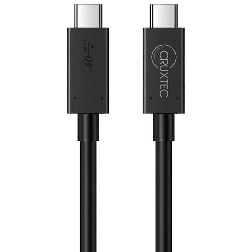 Cruxtec USB4 USB Type-C Full-Feature Coaxial Cable (240W, 40Gpbs, 8K@60Hz) - 2m