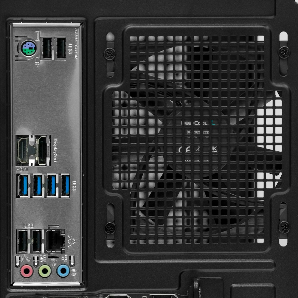 A large main feature product image of PLE Void RTX 3050 Prebuilt Ready To Go Gaming PC